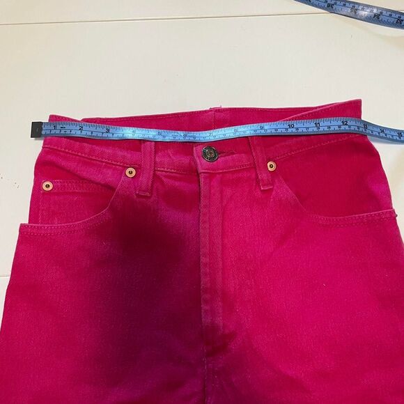 Vintage High Waist Pink Jeans - Picture 6 of 7